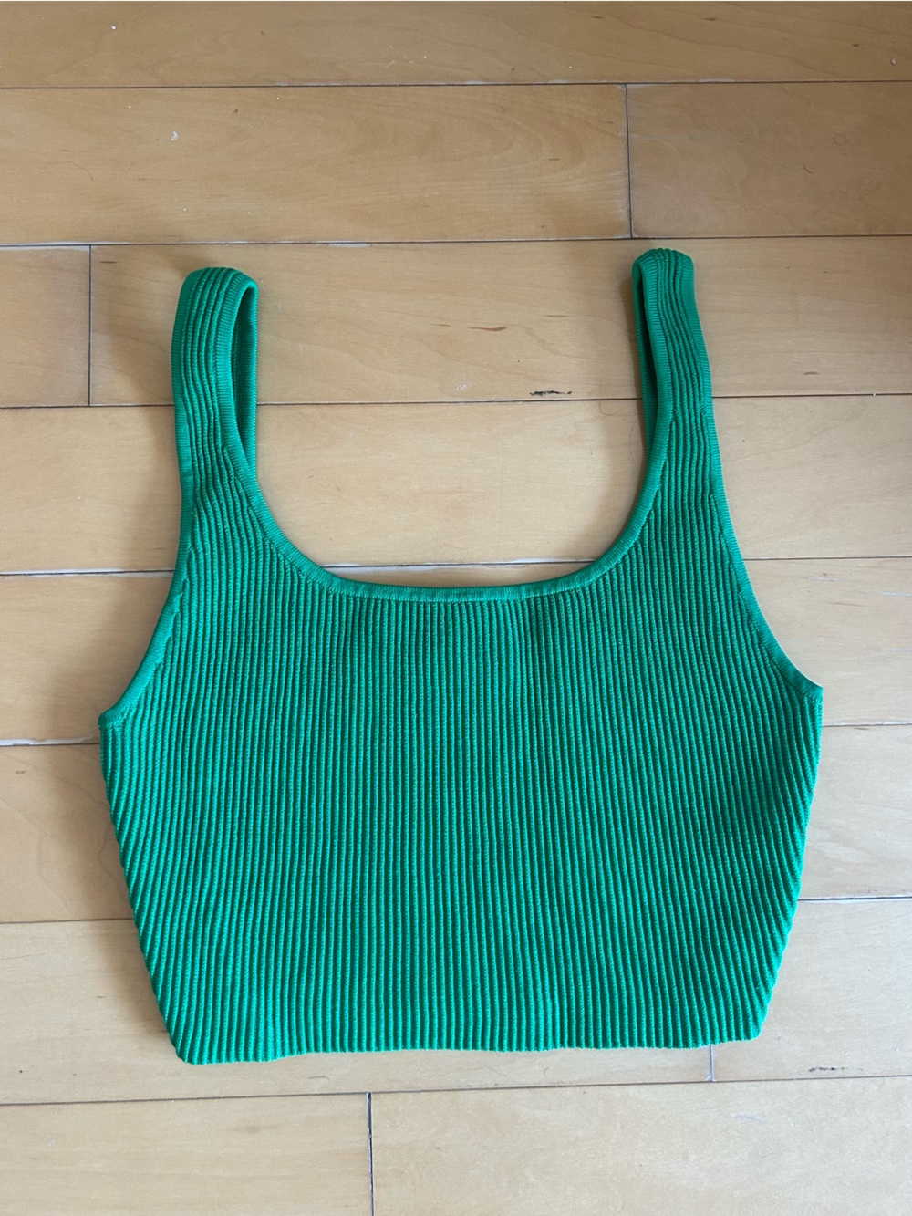 Aritzia Babaton Ribbed Knit Crop Tank